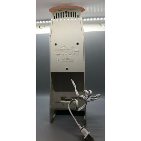 Vintage Salton Mixer The Drink Mixer Model MR-1 Open Box Used - Picture 5 of 10